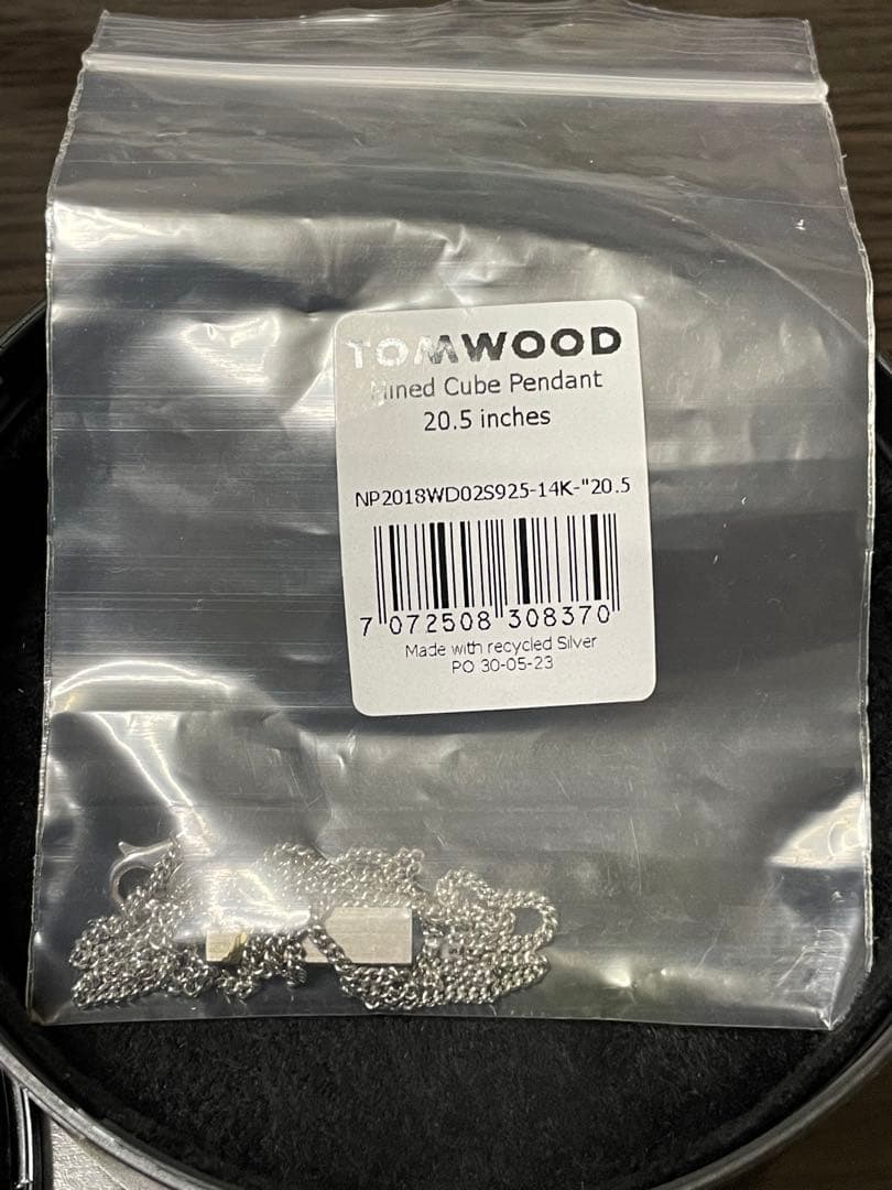 TOMWOOD シルバー ペンダント ネックレス