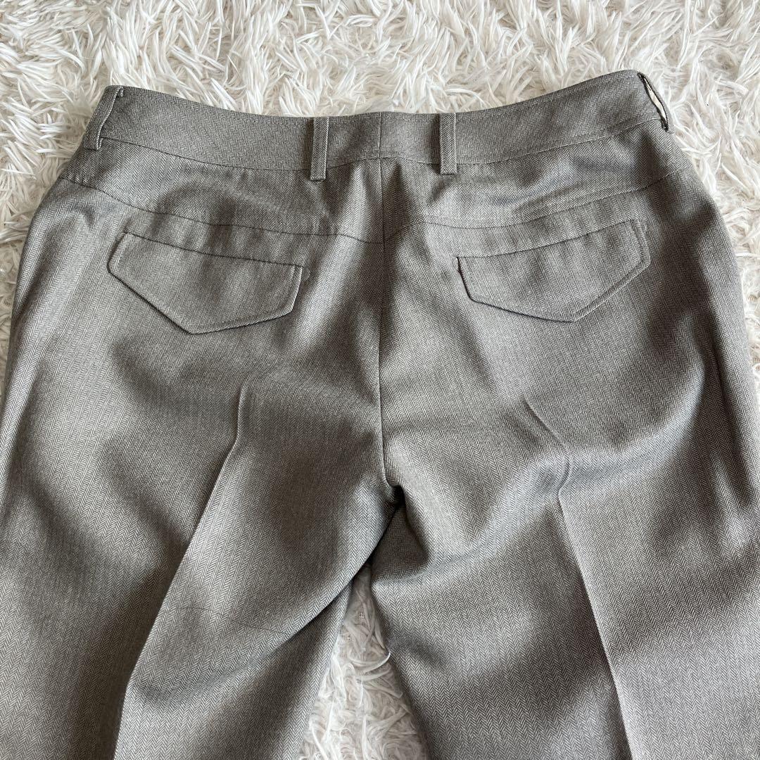 極美品 ORIHICA レディーススーツ 3点セット ライトグレー