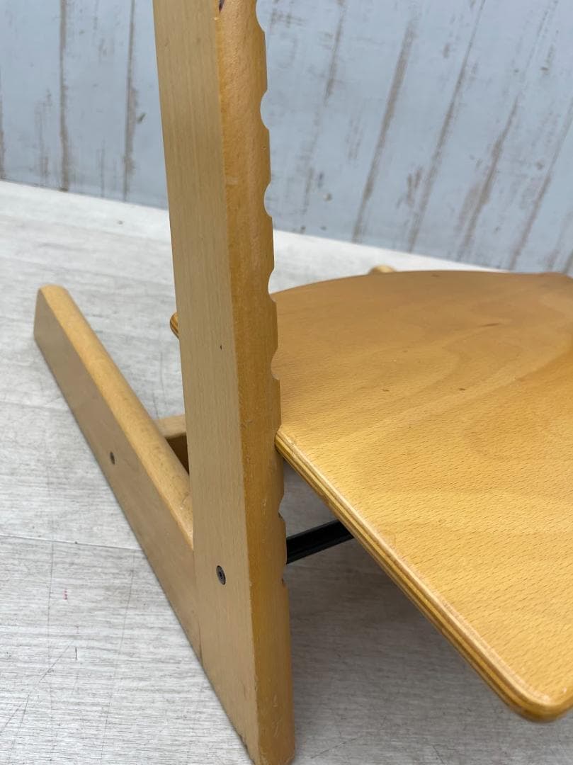 STOKKE TRIPP TRAPP ナチュラル ハイチェア ベビーチェア　2