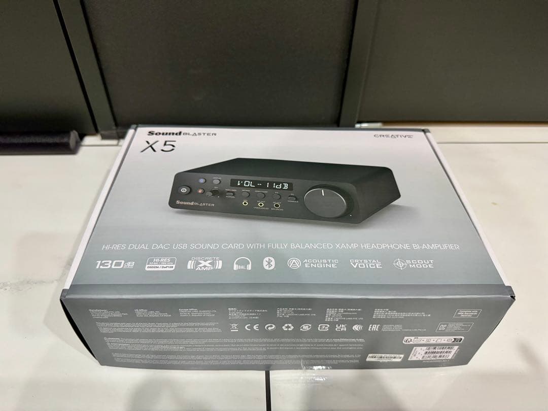 Sound Blaster X5 ゲーミングアンプ