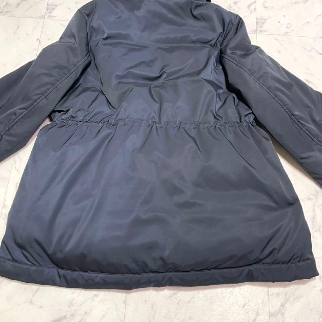 美品✨＋J ユニクロ ジルサンダー ハイブリッドダウンショートコート ネイビーM