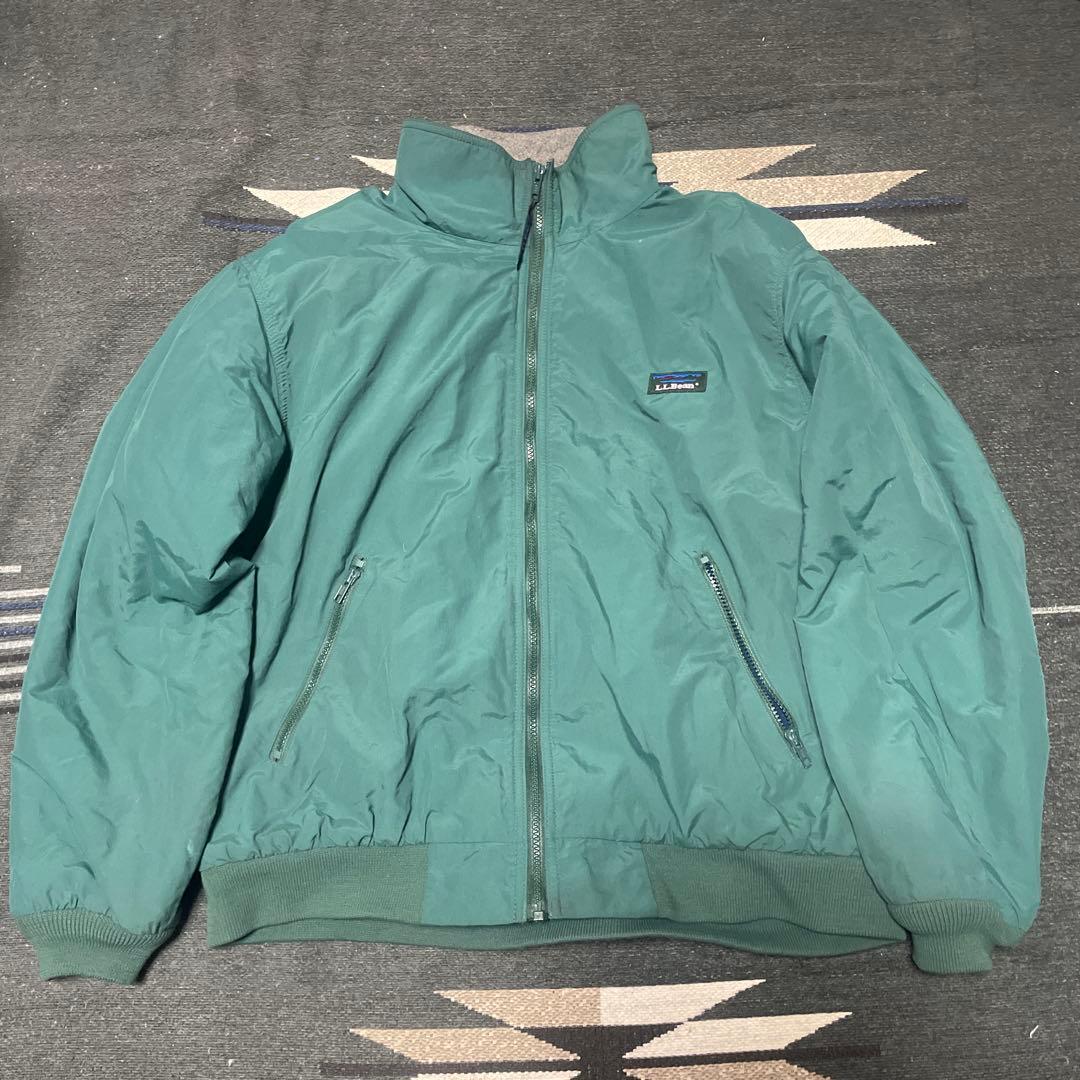LL Bean ナイロンジャケット 緑