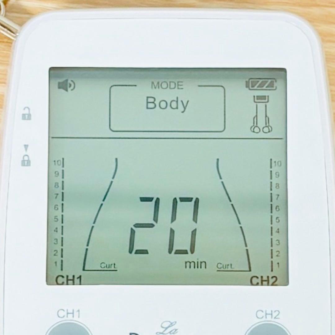 パルスクイーズプラス ラ・パルレ 新品パッド付き 高周波EMS