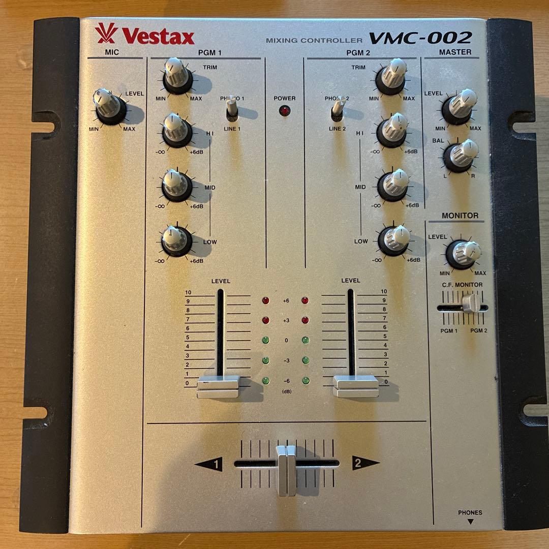 動作品　Vestax VMC-002 DJミキサー