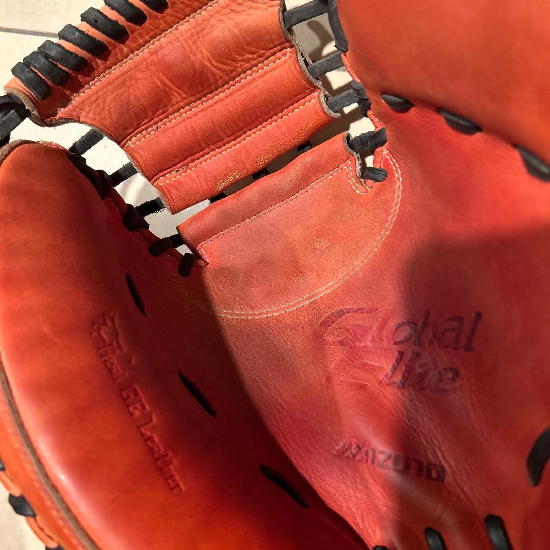 ミズノ　グローバルエリート キャッチャーミット　軟式