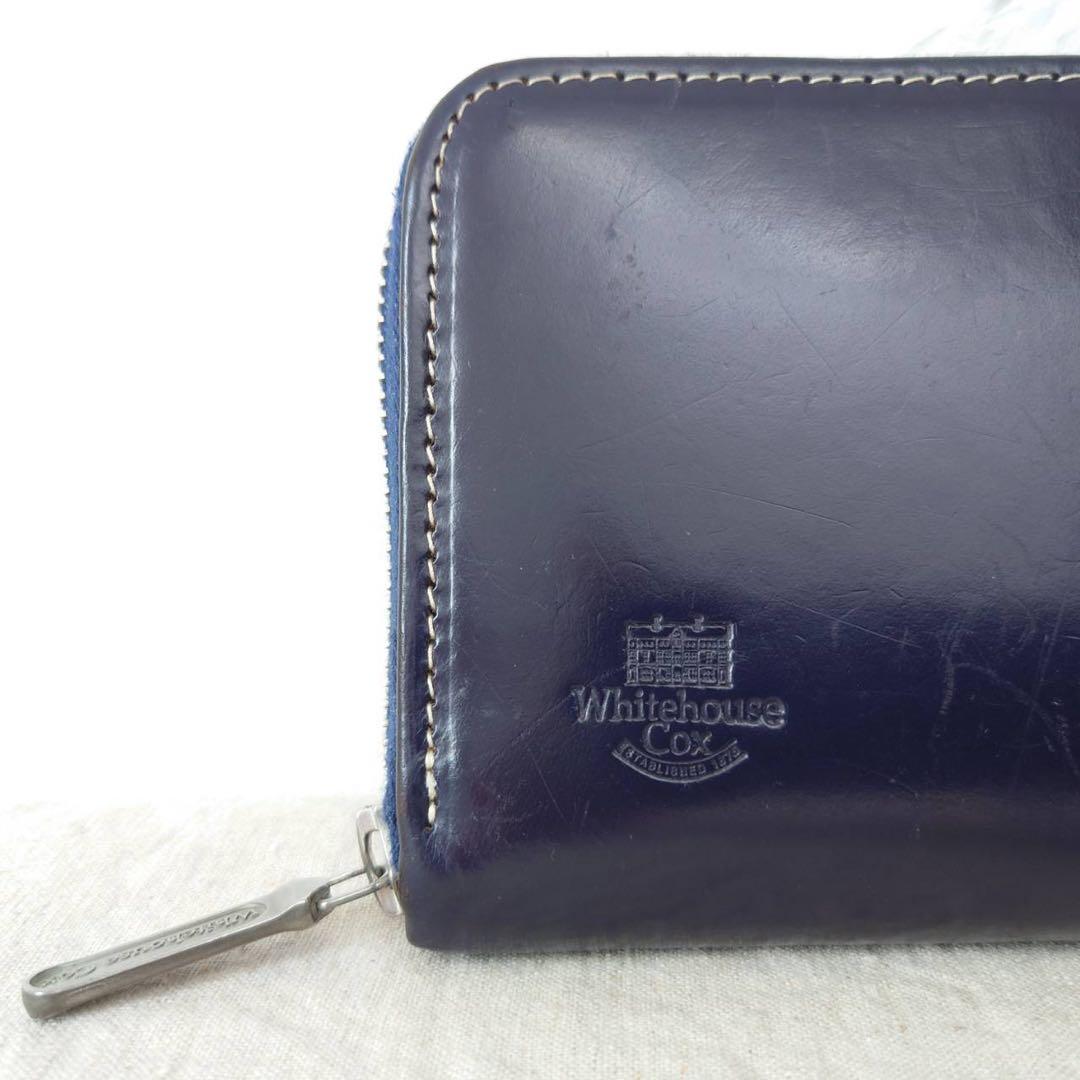 ホワイトハウスコックス　長財布　S2622 Long Zip Wallet