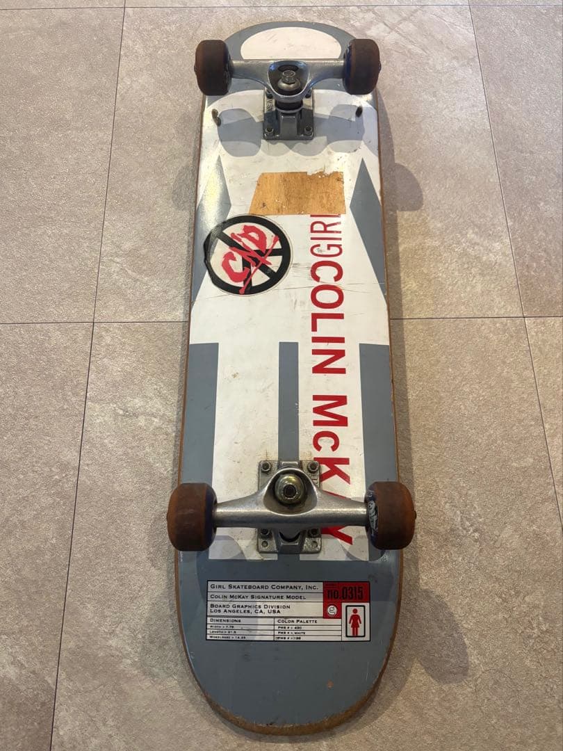 スケートボード　skateboard GIRL chocolate