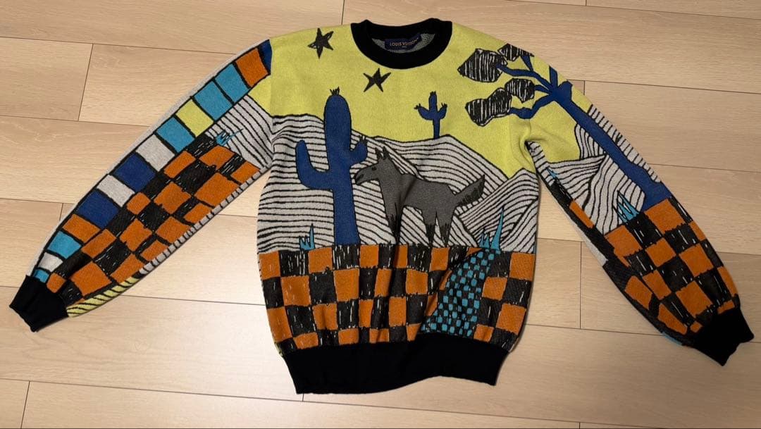 Louis Vuitton ルイヴィトン　ニット　メンズ　サイズS