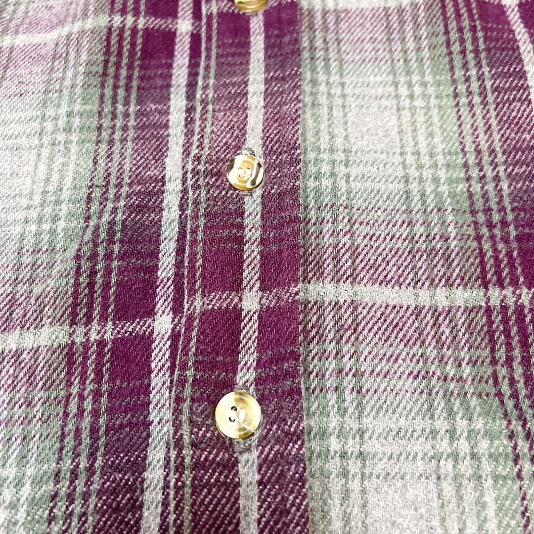 1*6様 FIVE BROTHER Tallman 90sフランネルシャツ XL