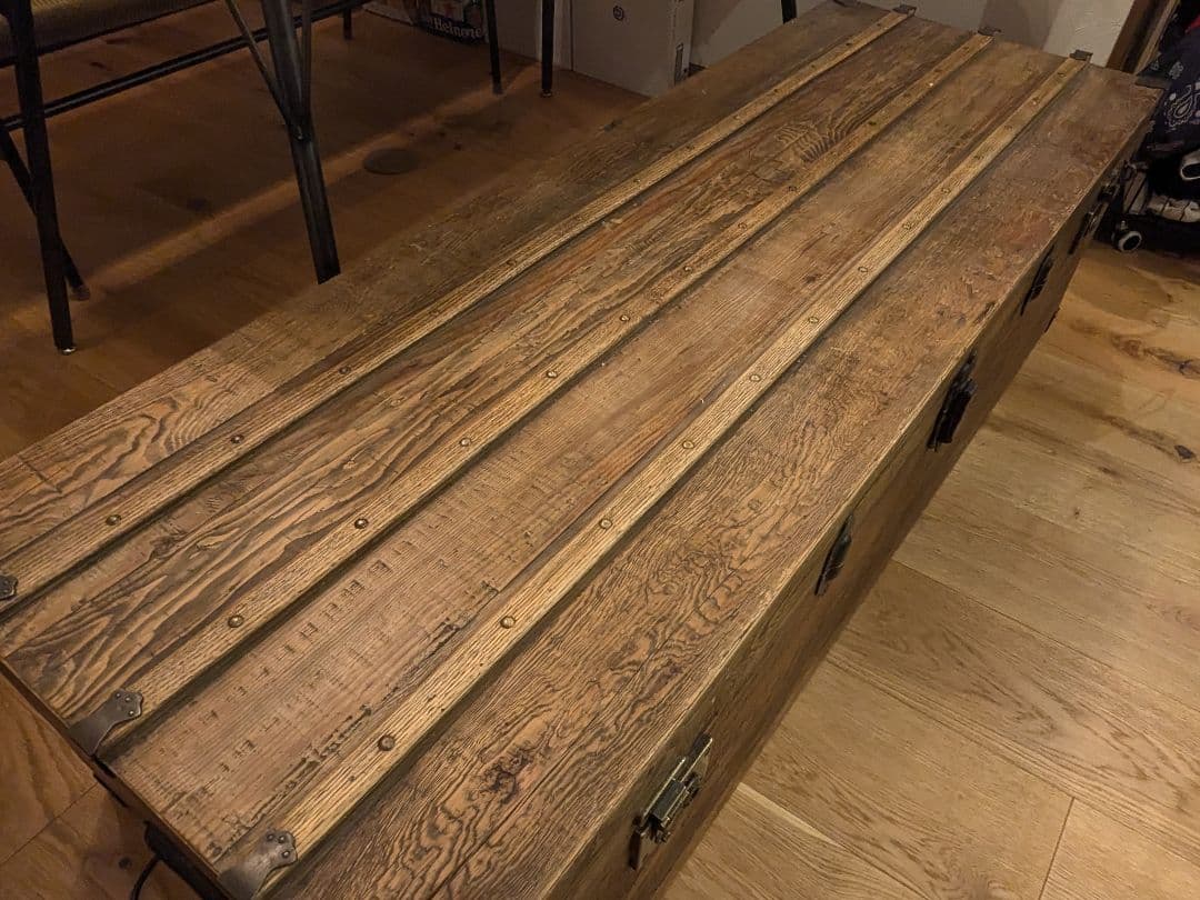 crash gate 杉古材キャビネット◆knot antiques acme