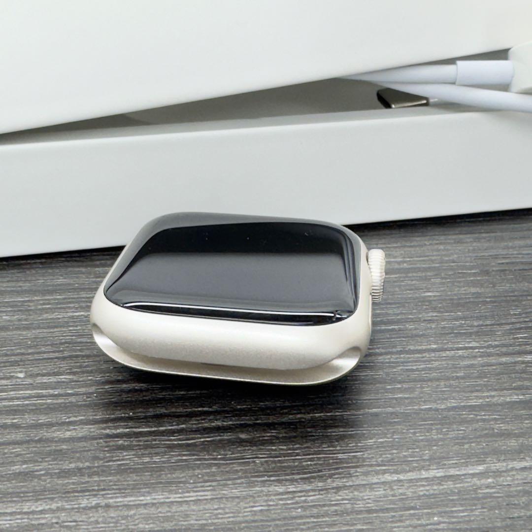 2637 Apple Watch シリーズ7 スターライト　アルミニウム　41㎜