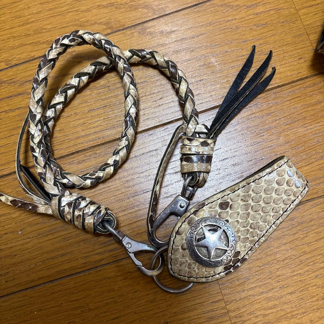 アルズニ　長財布ダイヤモンドパイソン3点セット‼️超美品‼️