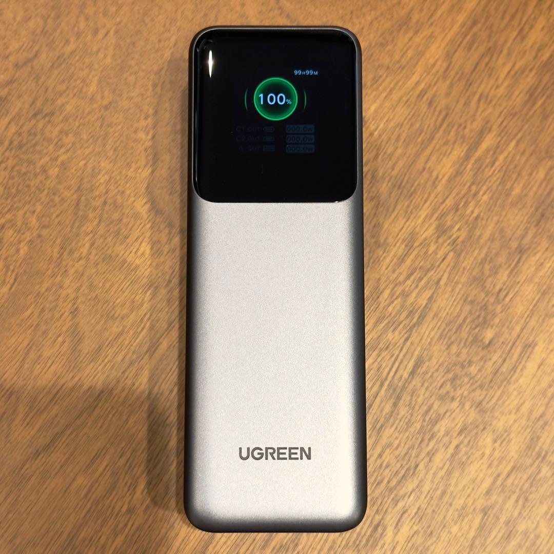 【美品】UGREEN 25000mAh 200W モバイルバッテリー