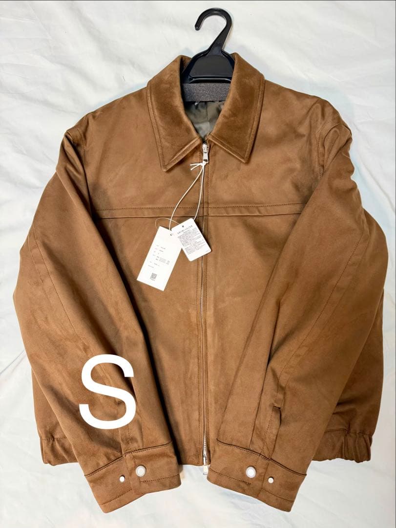 ジャケット・アウター ARTIFICIAL GRAIN/ FAUX SUEDE ZIP BLOUSON