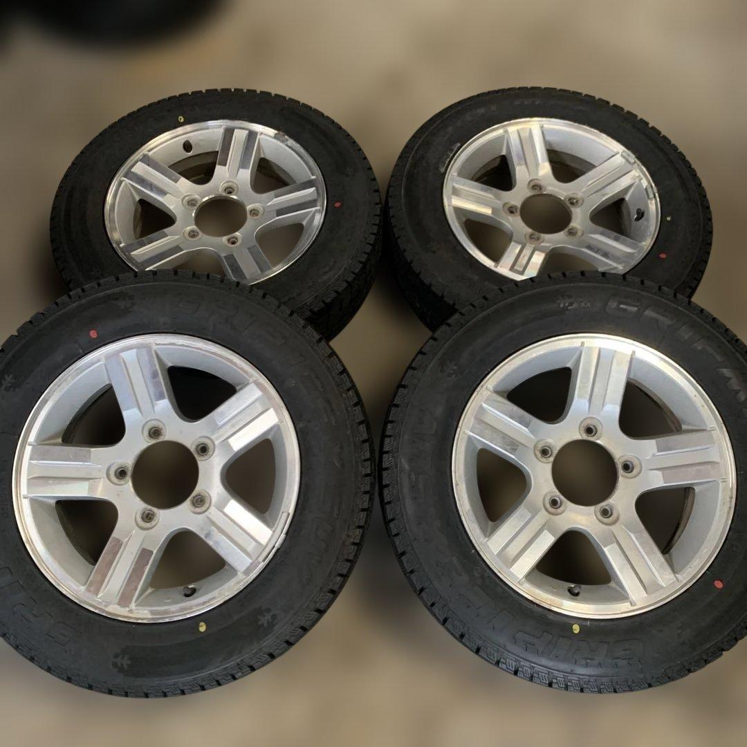 ①M.M.K ジムニー純正 スタッドレス 175/80R16 （青867）