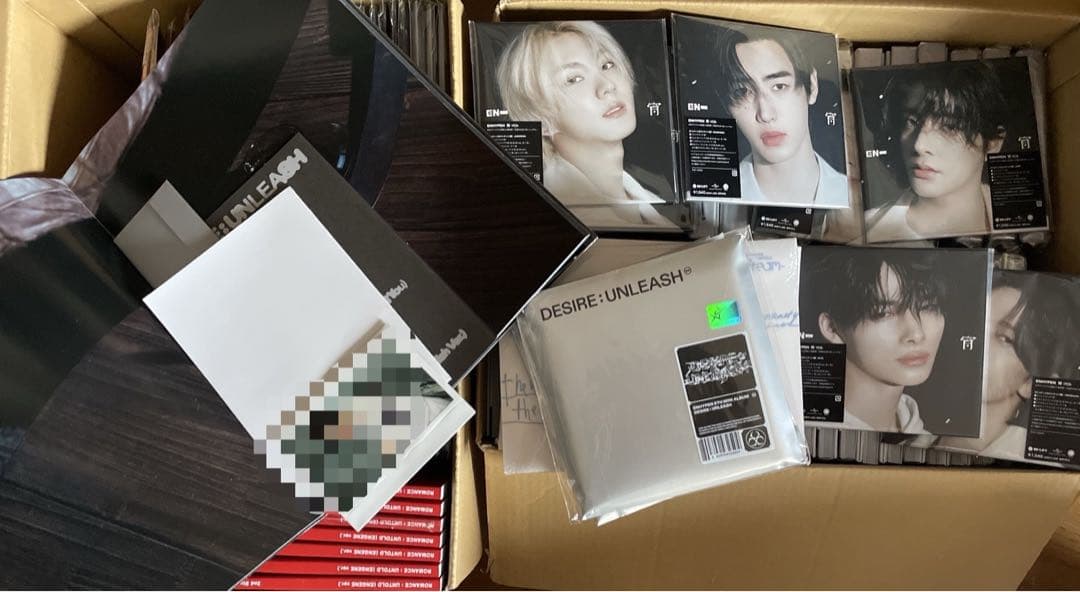 ENHYPEN アルバム CD まとめ売り サイン入りインスタントフォト