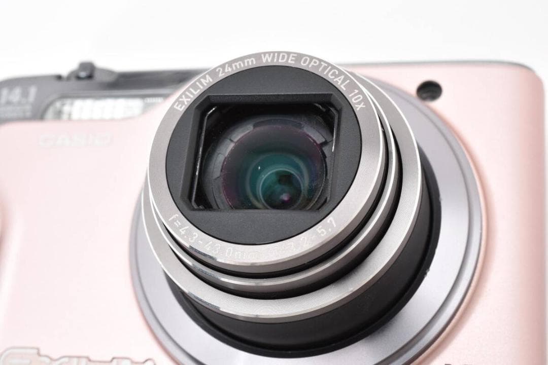 美品 カシオ　CASIO EXILIM EX-H15 ピンク ＃A366