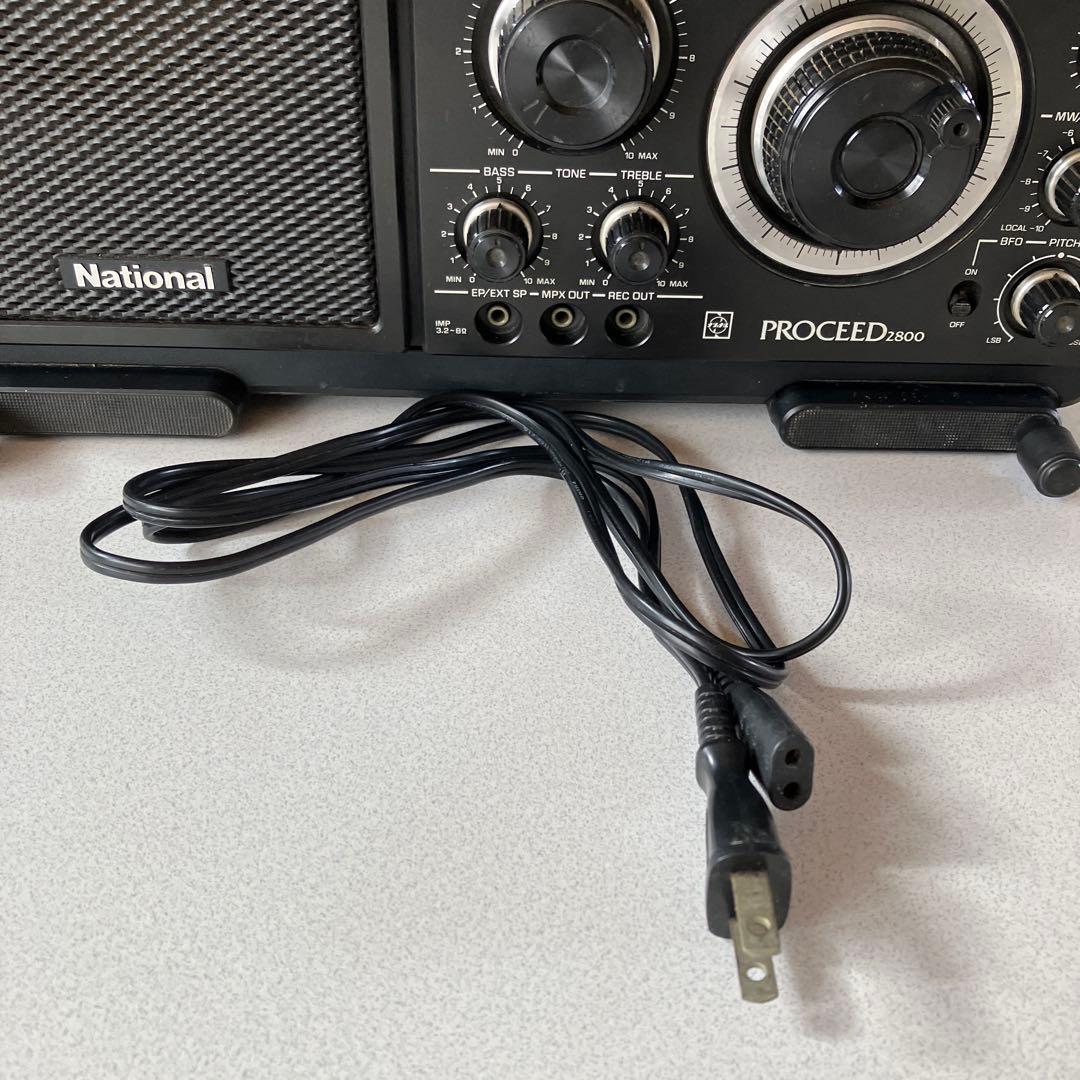 ナショナルＢＣＬラジオ　プロシード　　　　　２８００　完動品
