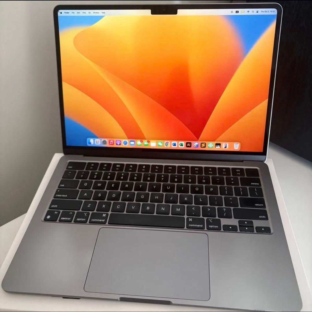 MacBook本体 macbook air m2 16bg 512gb
