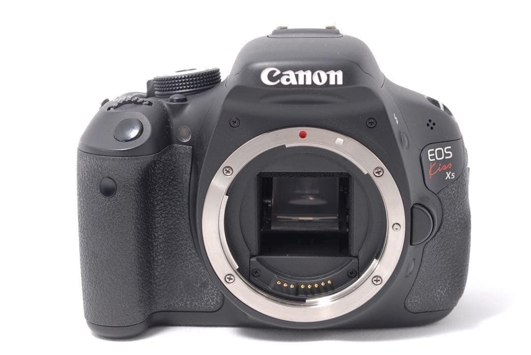 ショット数5500回✨Canon EOS Kiss X5 手ぶれ補正標準レンズ付