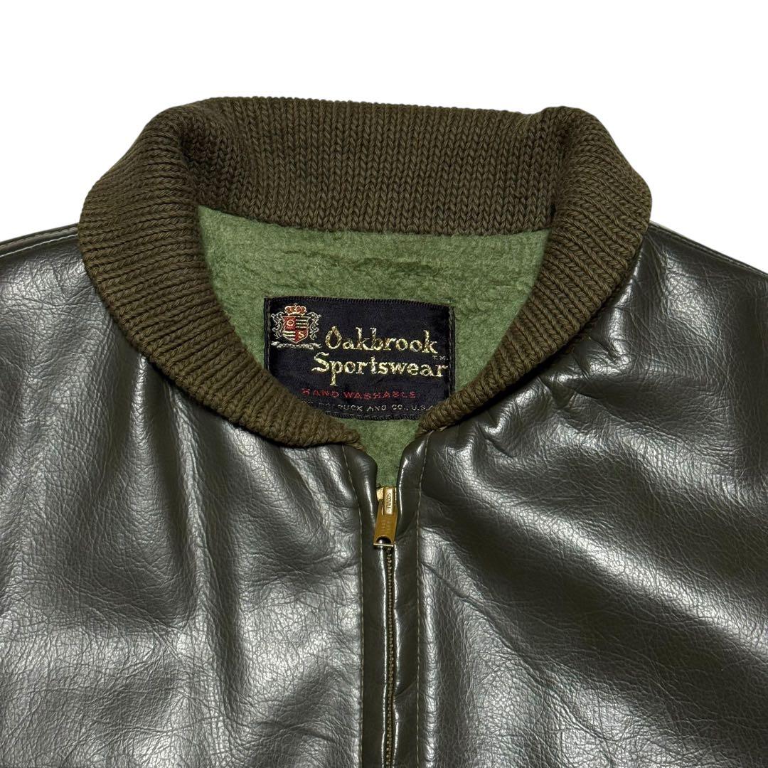 60's〜70's Sears Oakbrook レザー スポーツジャケット