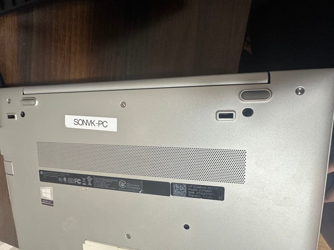 Windowsノート本体 HP EliteBook 830 G5 13\" 8GB/256GB