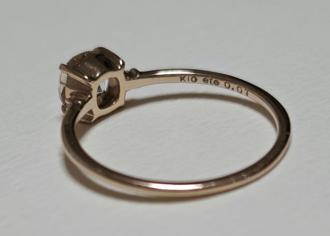 もーもー ete K10 MPG トパーズ/ダイヤモンドリング ９号 エテ