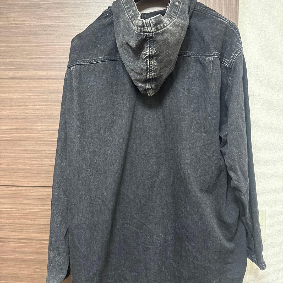 希少✨売り切れレア品DIESEL ディーゼルデニムフードシャツMサイズ