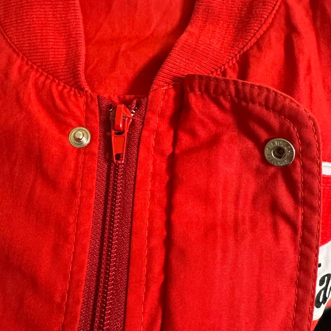 美品　マルボロ　marlbore フェラーリ　Ferrari ジャケット　レッド