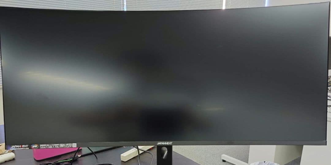 JAPANNEXT 37.5インチ 湾曲モニター IPSC375UWQHDR