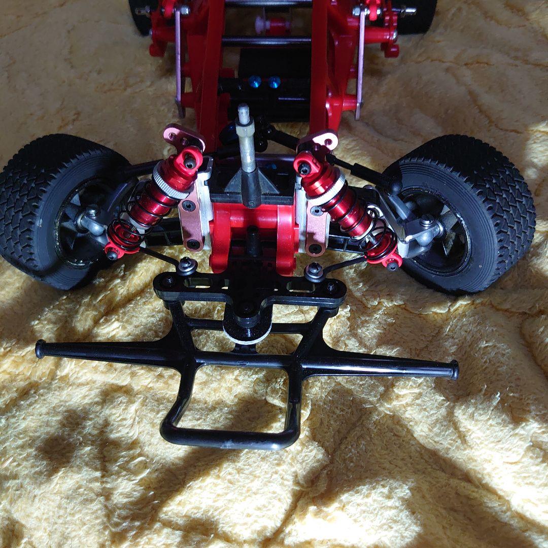 か*お様 タミヤ　マイティフロッグ　カスタム　ランチャ037ラリーボディ付き