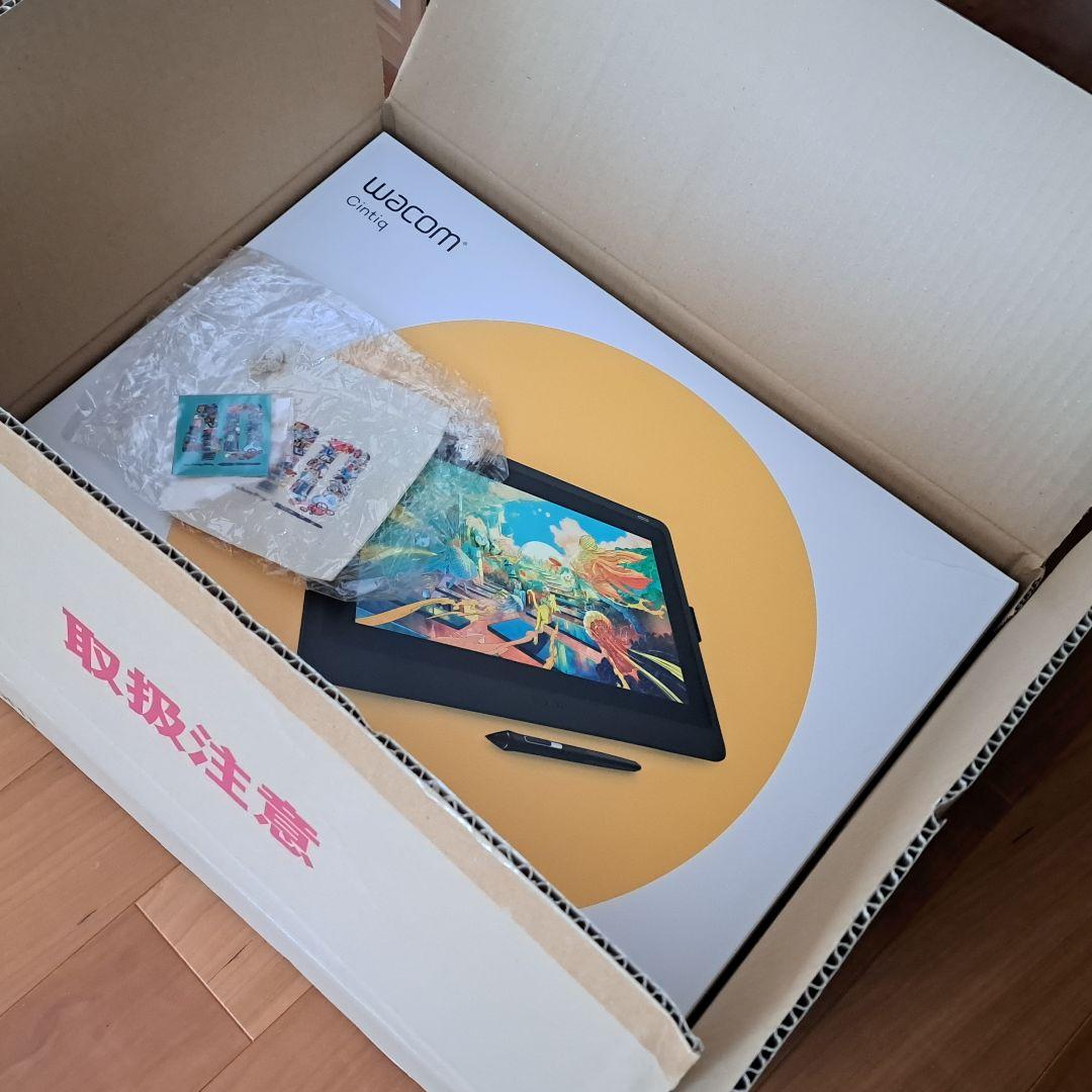 ワコム cintiq16 DTK1660K0D 付属品完品 ほぼ未使用動作確認済