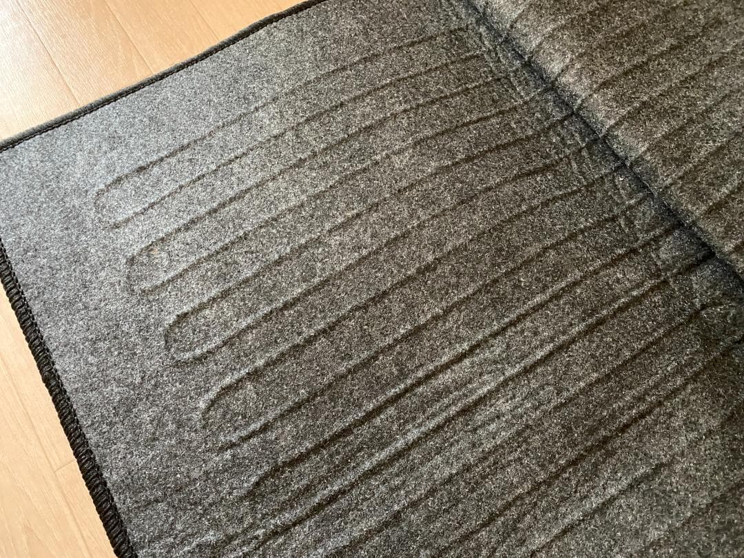 【取り扱い説明書付】 ゼンケン　電磁波99%カット　電気ホットカーペット