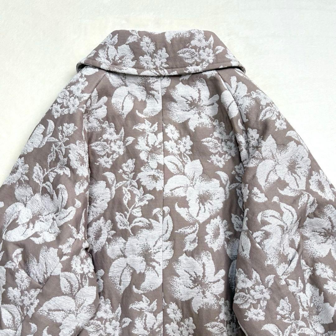 美品 snidelスナイデル ジャガード ミドルコート チェスターコート