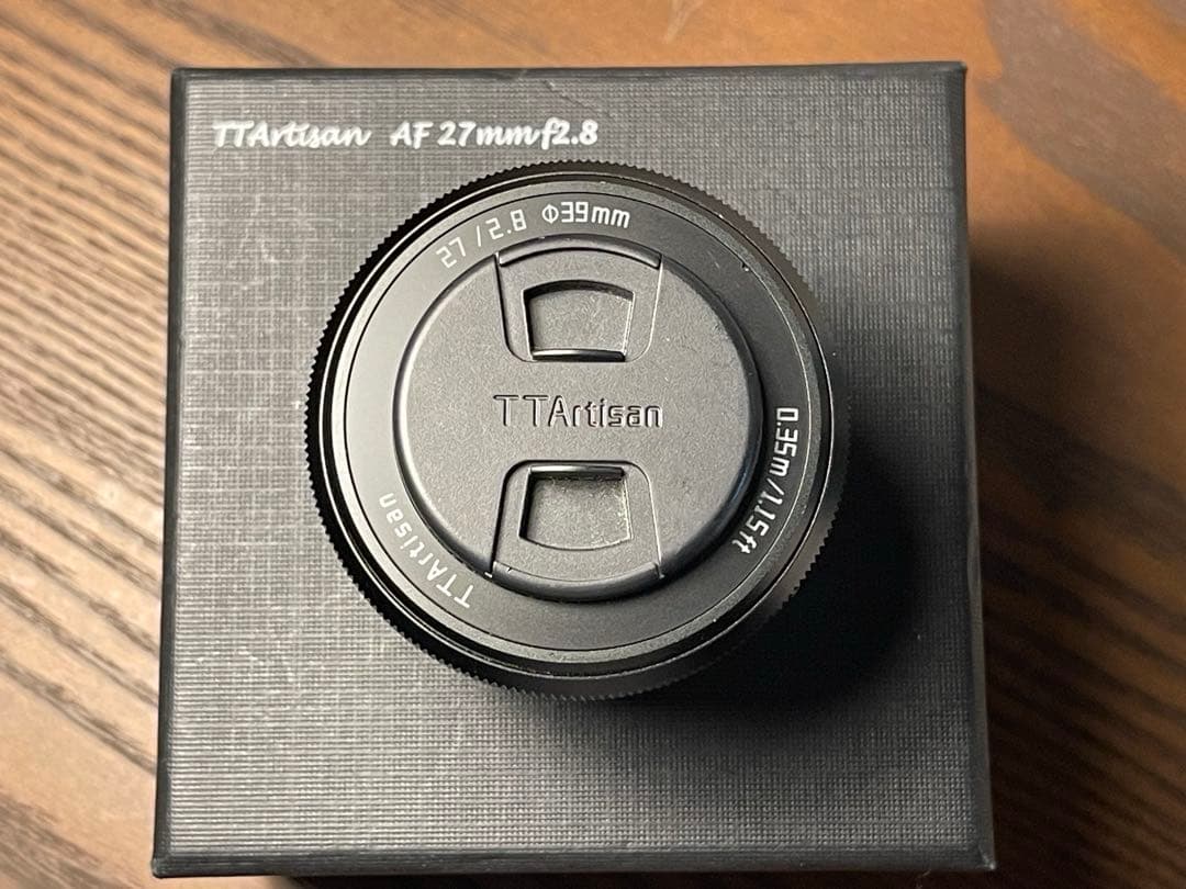 ttartisan af27mm f2.8x マウント　単焦点AFレンズ