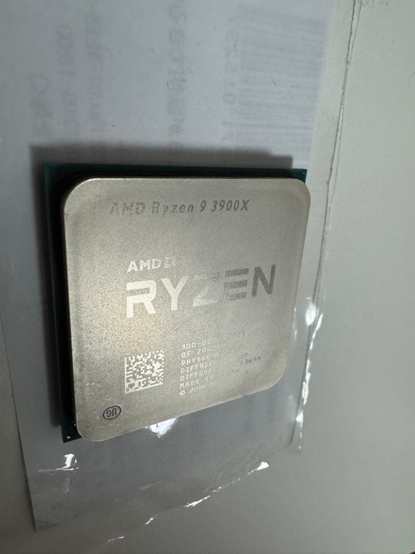 AMD RYZEN 9 3900X CPU PRISMクーラー付き