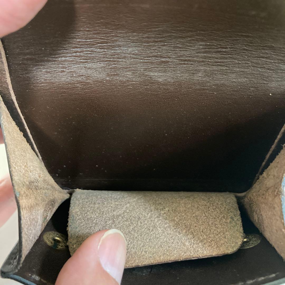 WILD SWANS タング　チョコ　王冠ロゴ　財布