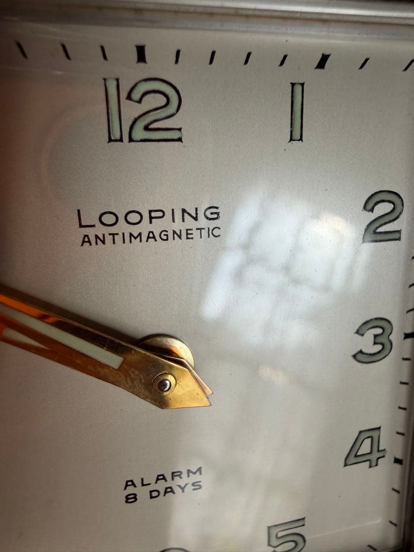 g*k様 ルーピング　スイス製　８デイズ　トラベルアラーム　耐磁メカニカルウォッ