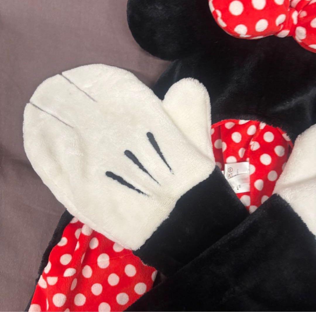 ディズニー ミニーちゃん ファンキャップマフラー