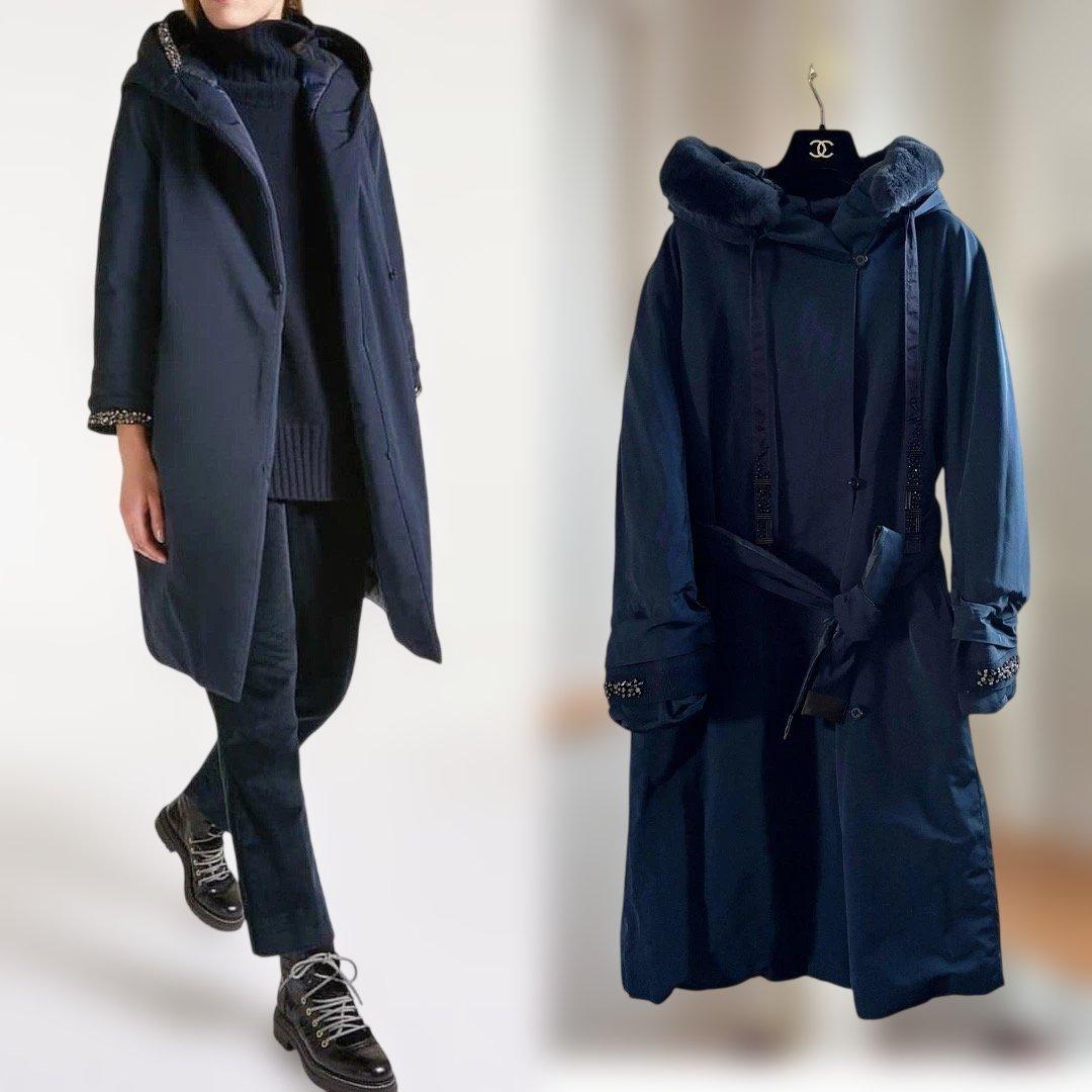 マックスマーラ♡ダウンジャケット♡ファーとビジューつき