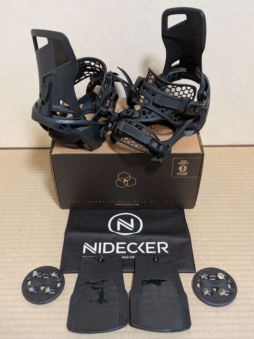 Nidecker Supermatic ビンディング Lサイズ ブラック