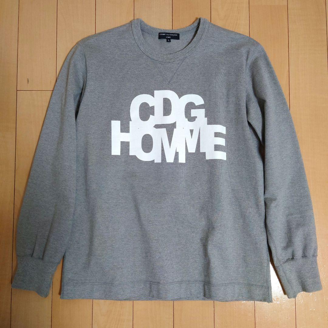 コムデギャルソン オム ロゴ スウェット トレーナー