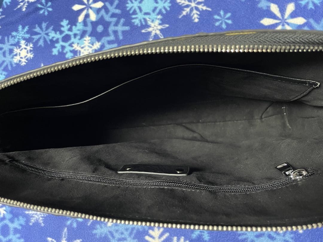 ブラック クロコダイル　トートバッグ