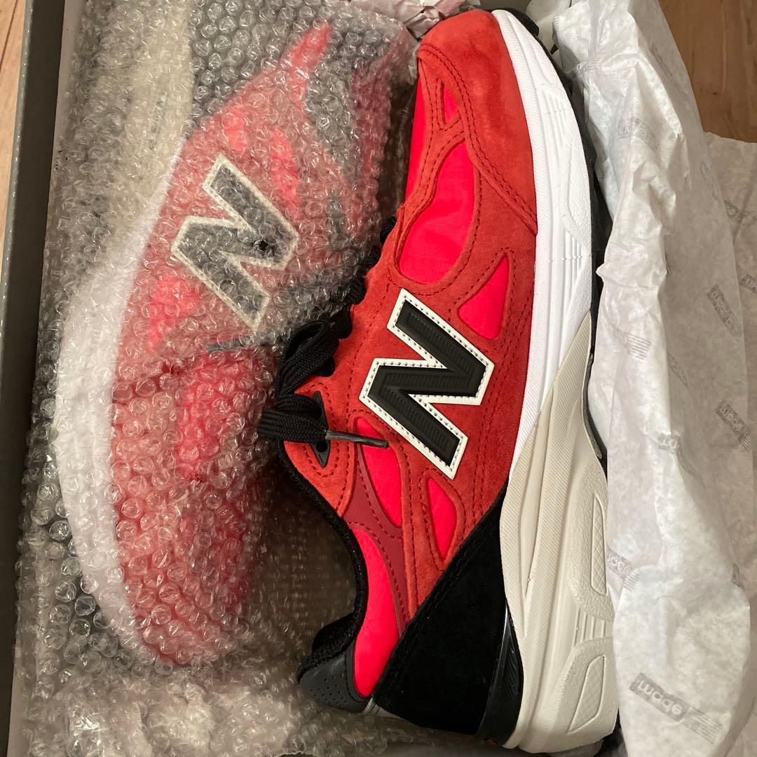New Balance 990V3 レッド/ブラック　大安売り大特価‼️早い者勝ち