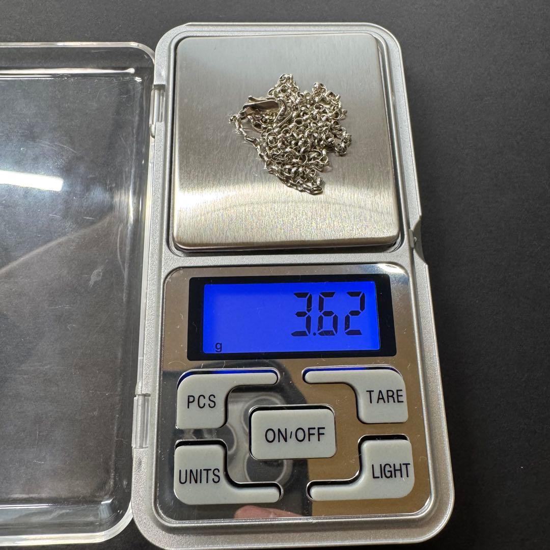 【56㎝ silver925】ロールチェーンネックレス