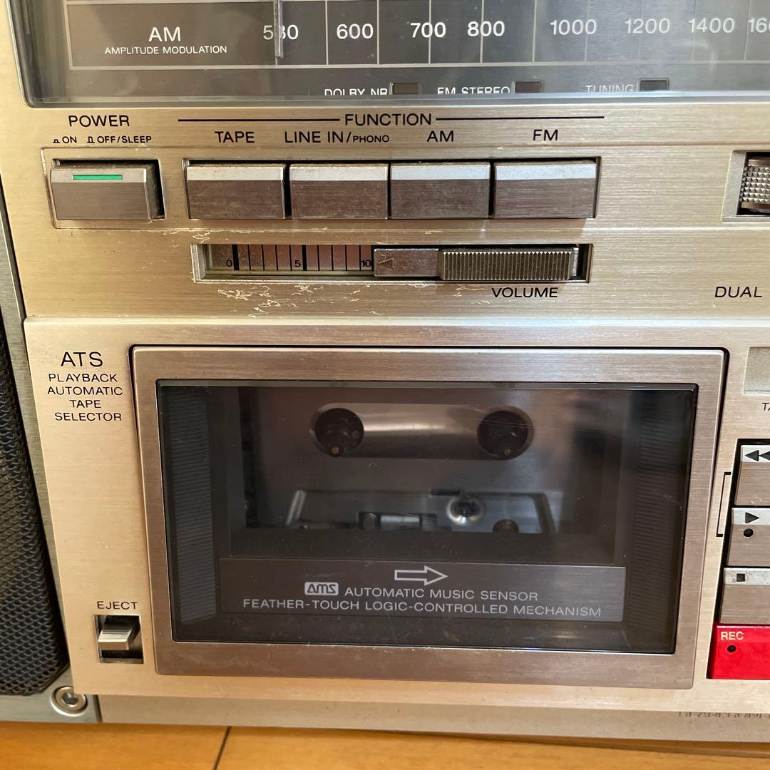 【ジャンク】SONY CFS-F40 ラジカセ FM/AMカセットプレーヤー