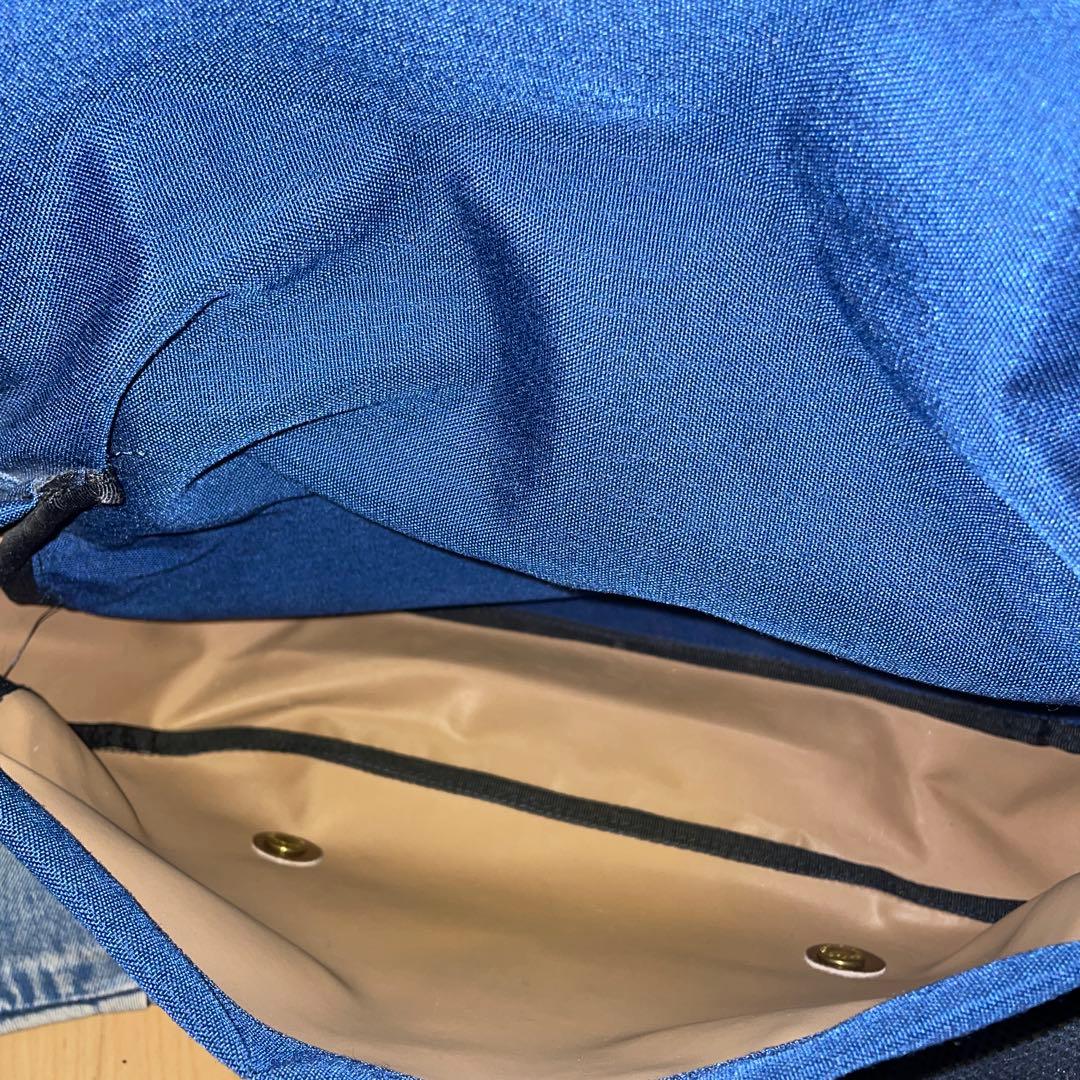 希少フランス製【エルベシャプリエ】廃盤メッセンジャーバッグ ショルダー フラップ