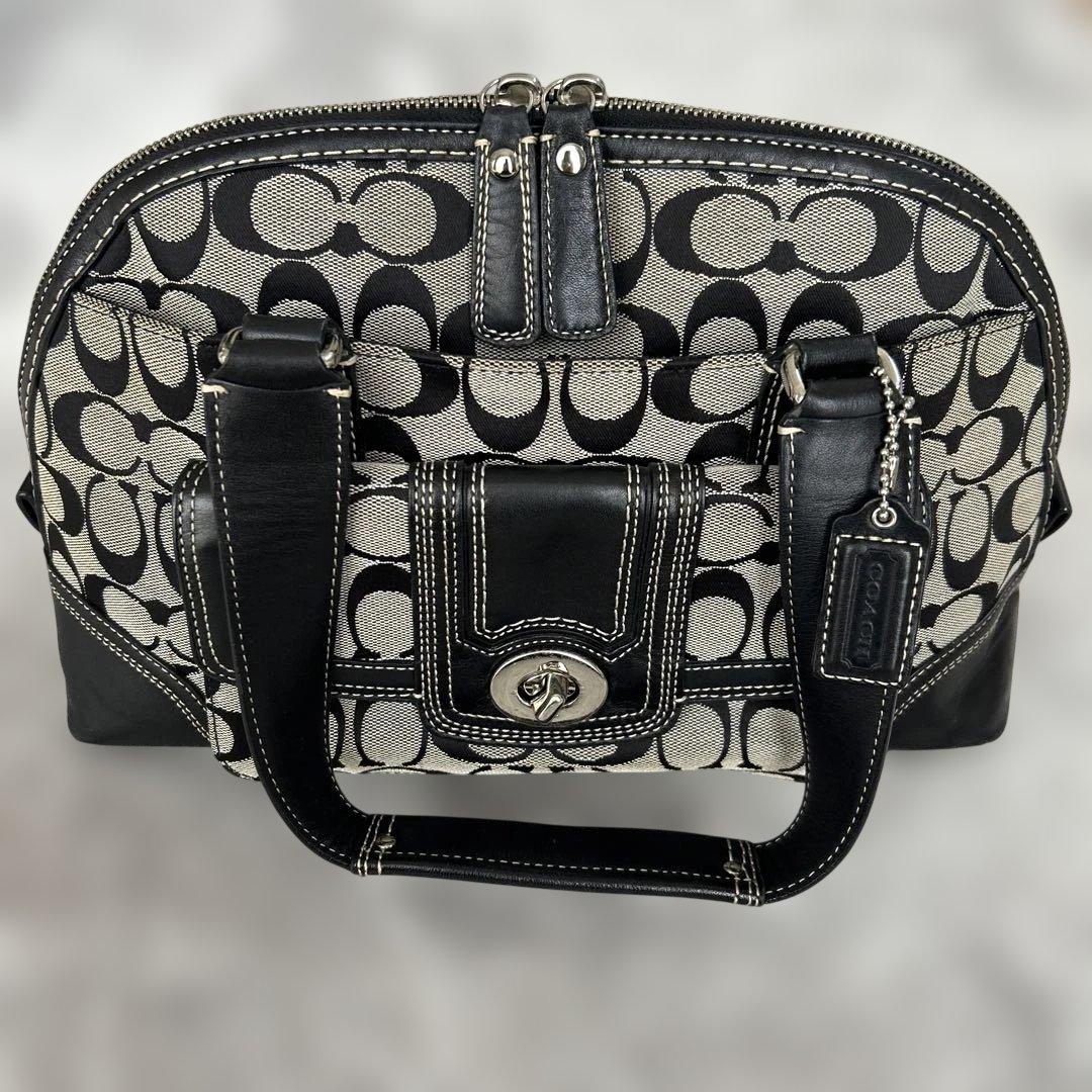 北爪利広　COACH ハンドバッグ