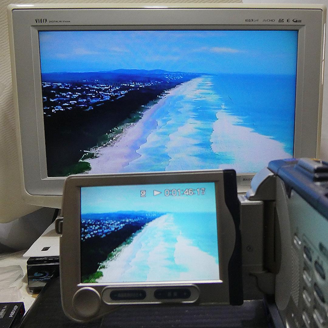 動作品ソニー DCR-TRV30 MiniDVビデオカメラ　DVDダビングに最適