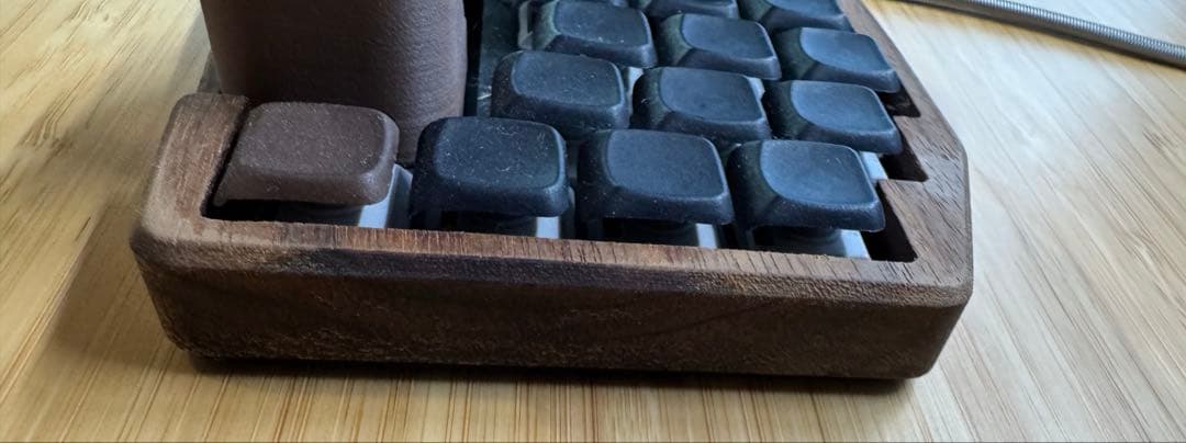 Keyballish μ 木製ケース付き